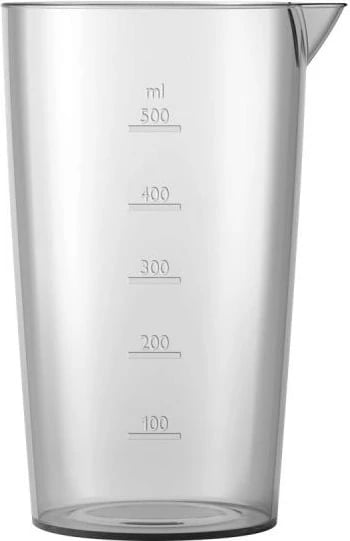 Blender dore, Philips HR2534/00 Daily Collection ProMix 650 W, bardhë, set me gotë matëse