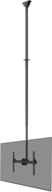 Mbajtës tavani për TV/monitor, Neomounts CL35-440BL16XL, 37-70 inch, deri 50 kg, lartësi 250-300 cm, pjerrësi 25° rrotullim 360°, e zezë