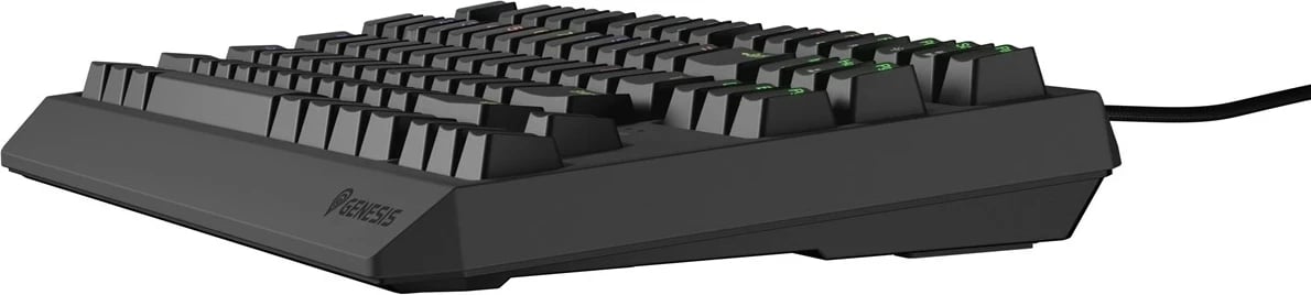 Tastierë mekanike GENESIS Thor 230 TKL, QWERTY, RGB, Wireless + Bluetooth, e zezë Tastierë mekanike GENESIS Thor 230 TKL, QWERTY, RGB, Wireless + Bluetooth, e zezë