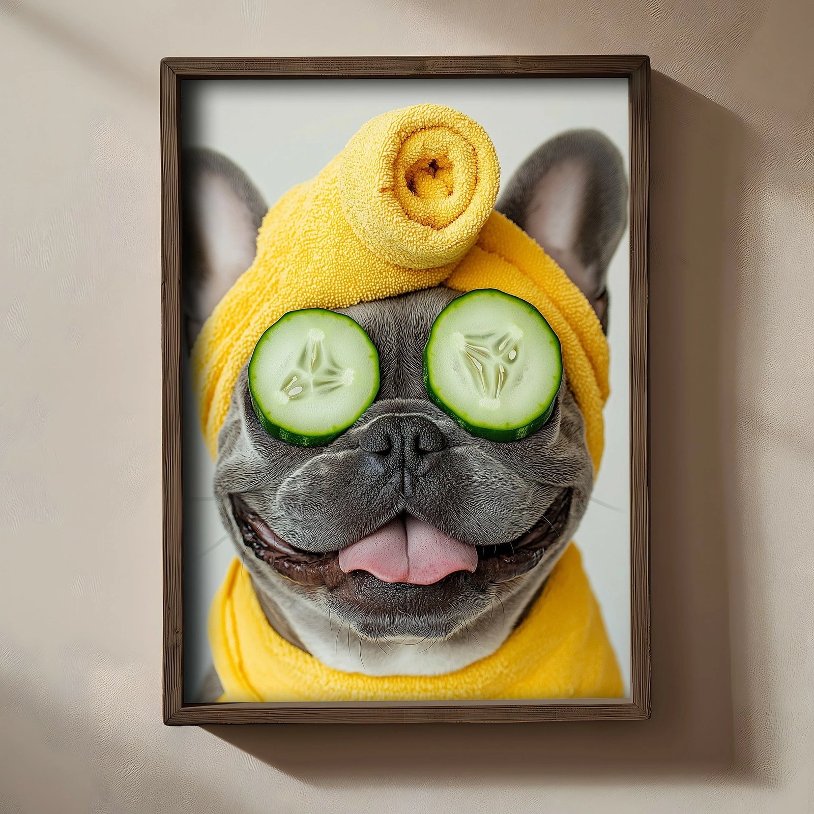 Pikturë dekorative me kornizë MDF, Wallity, shumëngjyrëshe, TUN026-L