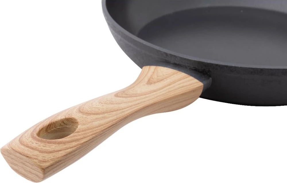 Tigan alumini Nature Lamart LT1244, 28cm, e zezë/kafe