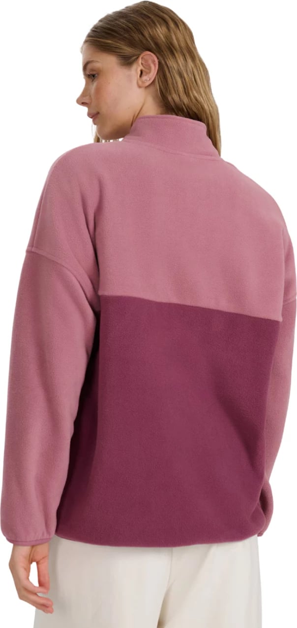 Duks fleece për femra 4F, rozë e errët Duks fleece për femra 4F, rozë e errët