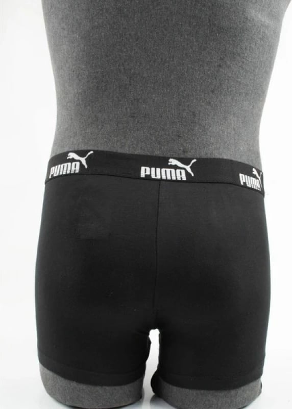 Të brendshme boxer Puma për meshkuj, gri