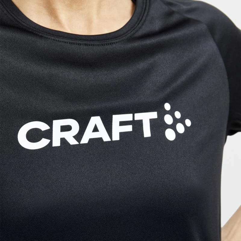 Maicë sportive për femra Craft, e zezë