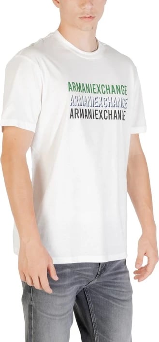 Maicë Armani Exchange për meshkuj, e bardhë