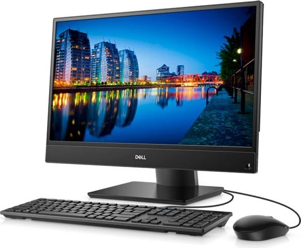 Dell All-In-One OptiPlex 5270 FHD 21.5" (Intel Core i3-9100 3.0GHz, 4GB RAM, 240GB HDD, 21.5" FHD 1920x1080, Windows 10 Pro)