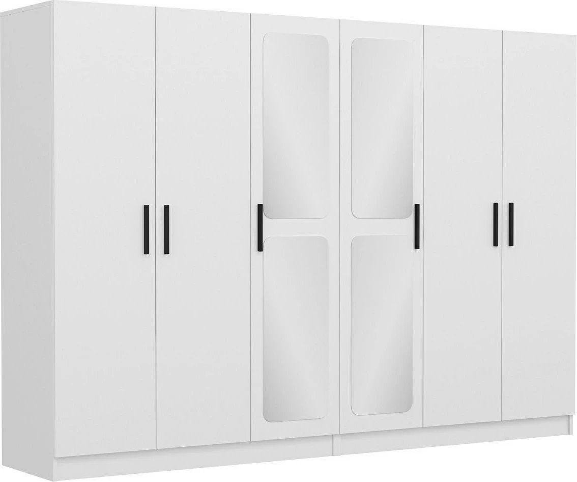 Dollap i bardhë për dhomë gjumi, Skye Decor, Kale - 3820