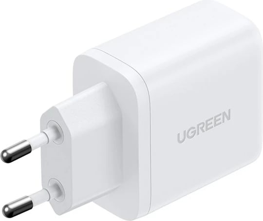 Karikues UGREEN 195063, 20 W, 2 porta (USB-A & USB-C), i bardhë