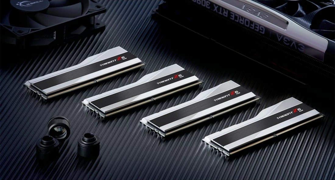 RAM Memorje G.Skill Trident F5-6400J3239G16GX2-TZ5RS, 32 GB, 2 x 16 GB, DDR5, 6400 MHz, 288-pin DIMM