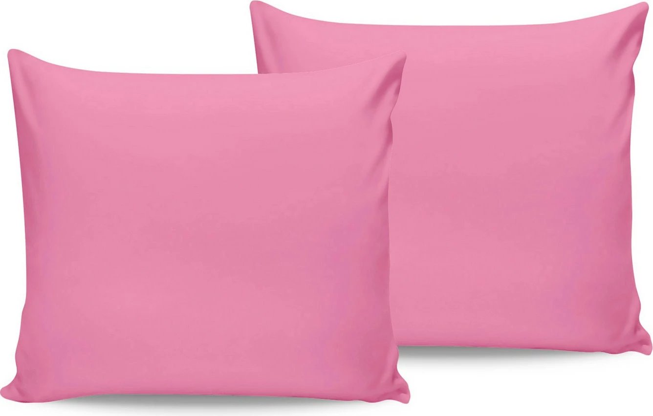 Set jastëkësh (2 copë), ngjyrë rozë, L'essentiel