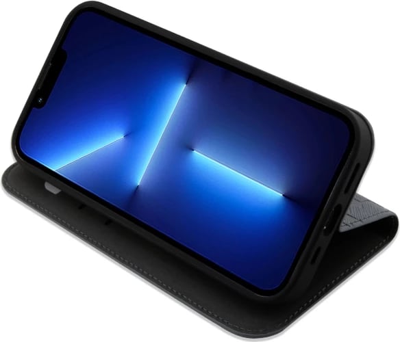 Mbështjellës Karl Lagerfeld KLBKP14LSAKLHPG për iPhone 14 Pro 6.1", Saffiano Monogram, argjendtë