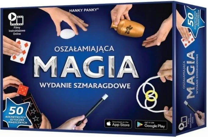 Set magjie Cartamundi Hanky Panky Stunning Magic Emerald Edition, 50 truke