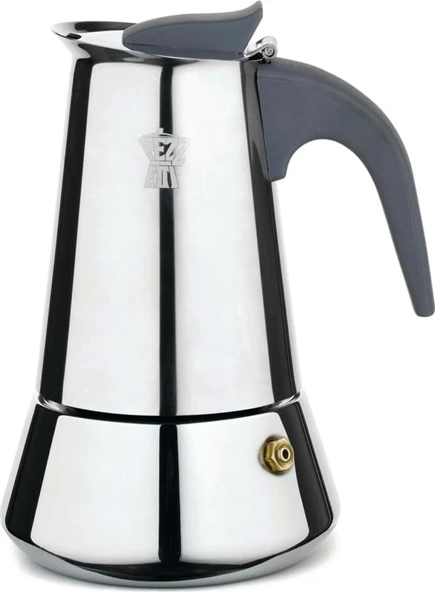 Moka pot Pezzetti STEEL04CPX, 4 filxhanë, çelik inoks
