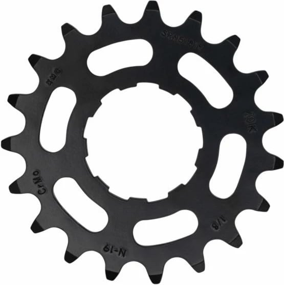 Dhëmbëz biçiklete KMC për meshkuj, e zezë