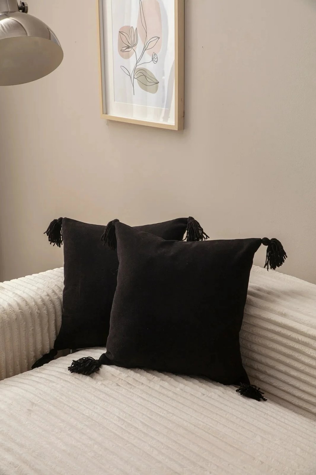 Set mbulesash për jastëkë (2 copë), ngjyrë e zezë, Evila Originals, Puskul