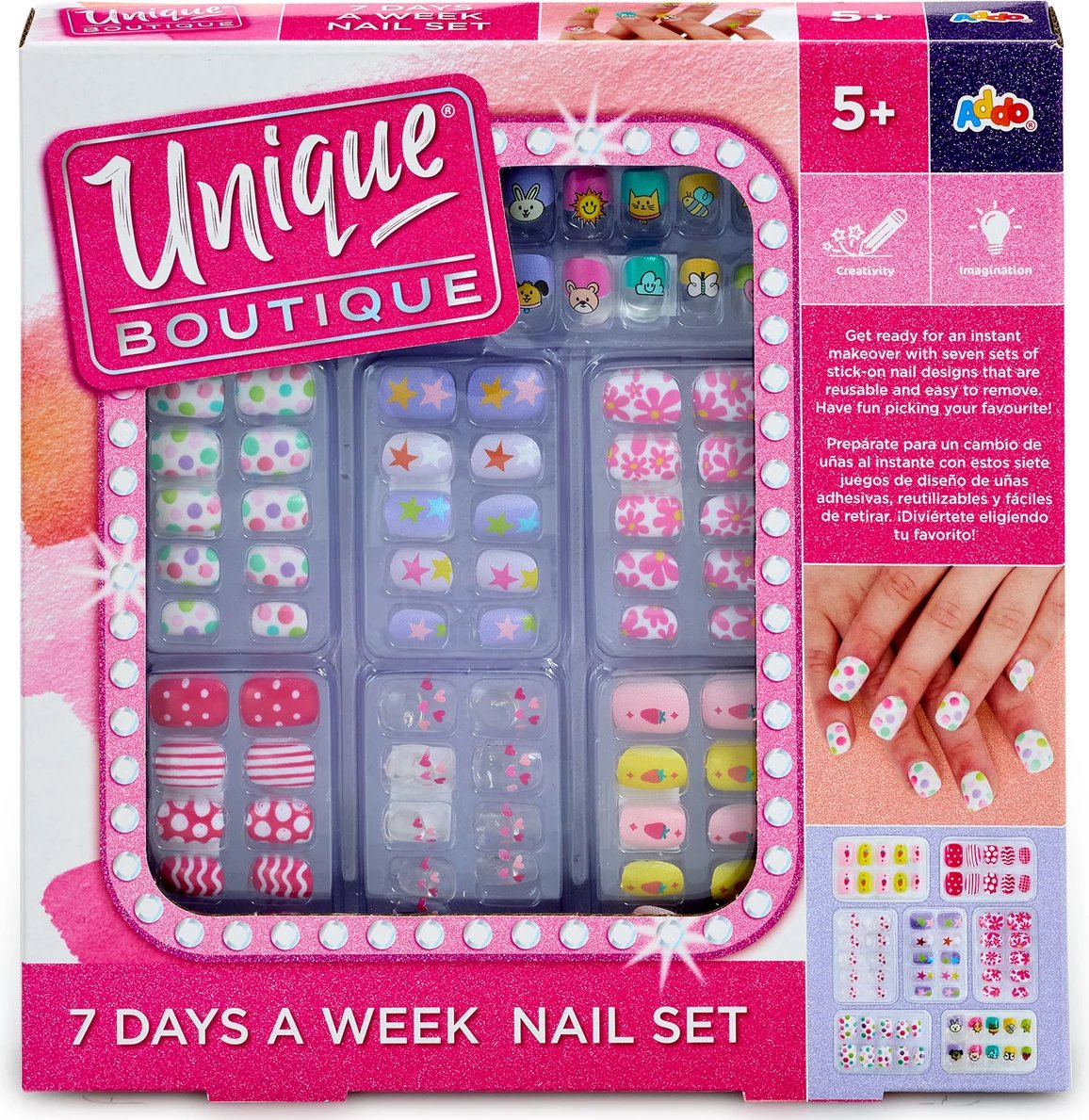 Unique Boutique 7 Days A Week Nail Craft Set