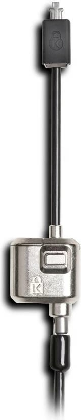 Kensington MiniSaver Lock, 1.8 m, çelës, çelik karboni, e zezë