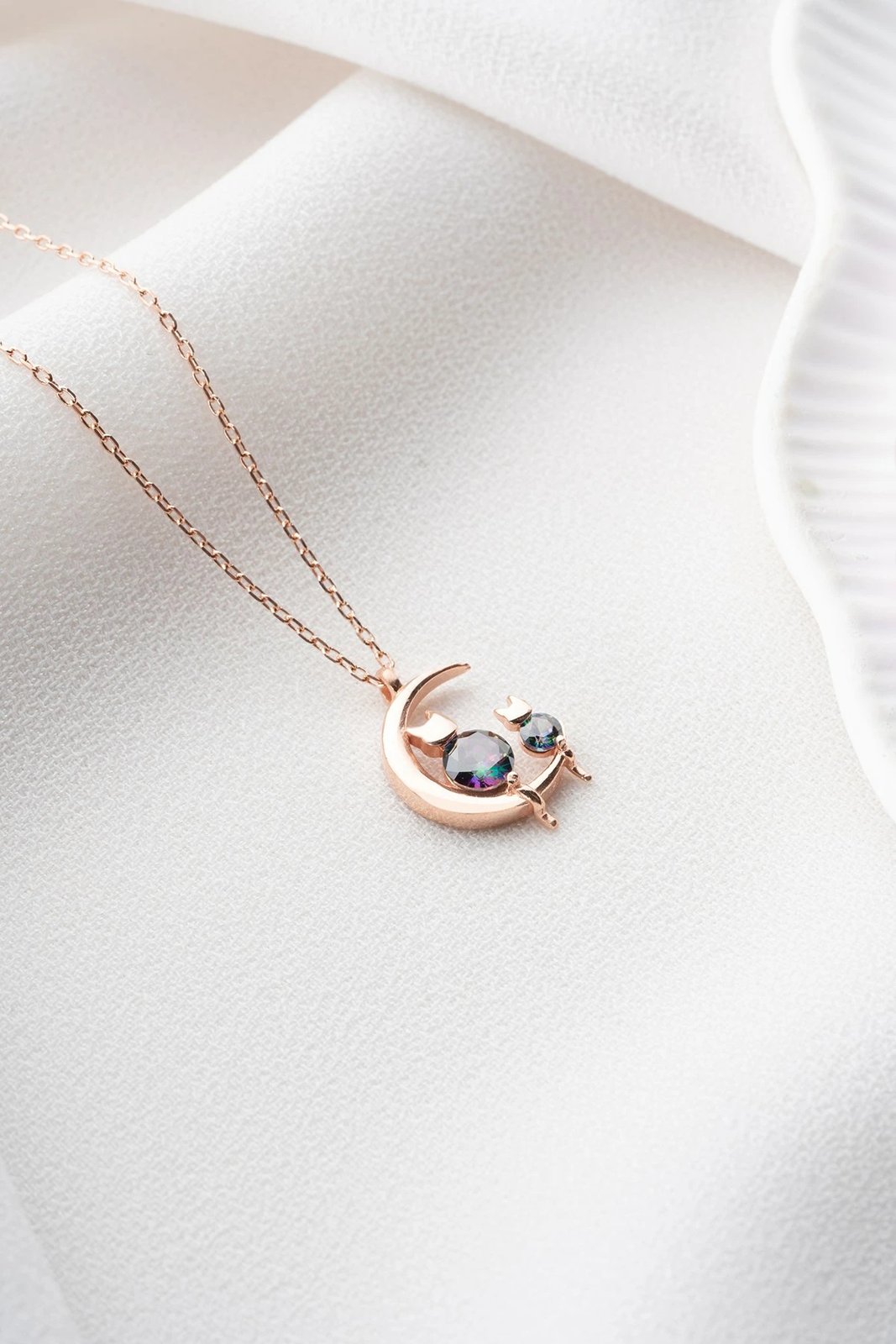 Vath argjendi me Mistique Topaz, ngjyrë rozë ari, jeshile, vjollcë, NRZ99755