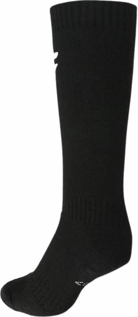 Çorape skijimi për fëmijë 4F, të zeza