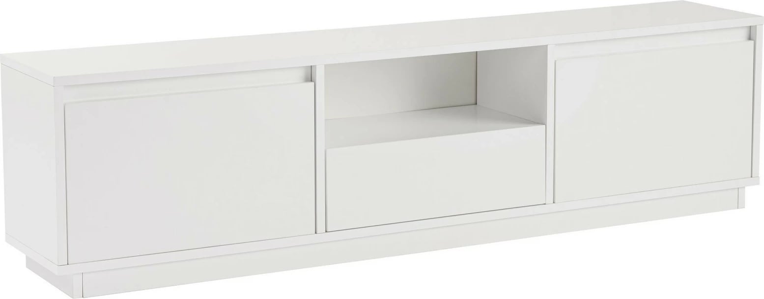 Komodë TV Nordure, Vanguard, ngjyrë natyrale e bardhë