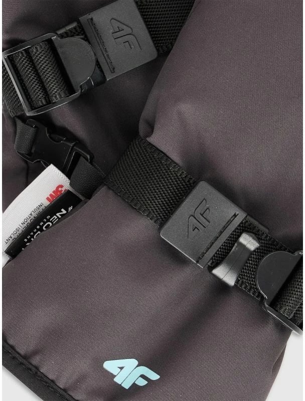 Doreza skijimi për fëmijë 4f, të zeza