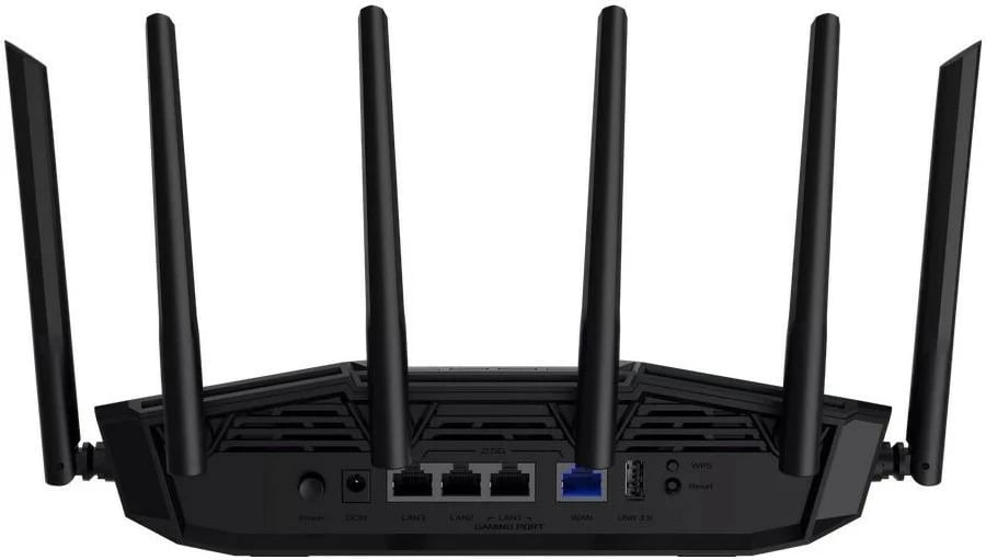 Router Asus TUF-BE9400, WiFi 7, 16 porta LAN, 3 porta 2.5G, i zi