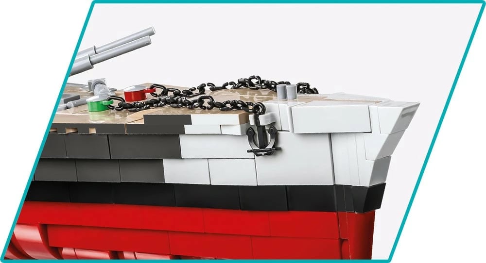 Set ndërtimi Cobi Klocki Battleship Tirpitz, 2810 pjesë, plastikë, Historical Collection