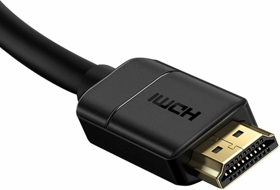 Kabllo HDMI Baseus CAKGQ-E01, 8 m, 4K, e zezë Kabllo HDMI Baseus CAKGQ-E01, 8 m, 4K, e zezë