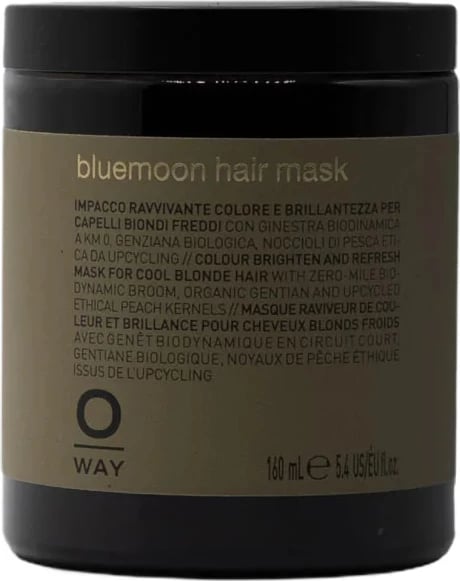 Maskë për flokë Oway Bluemoon Hair Mask për femra, 160ml