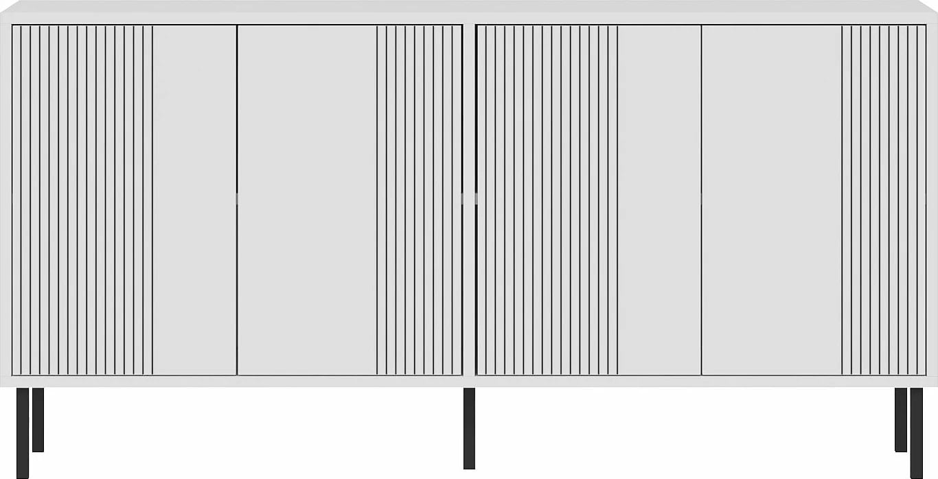 Konsolë Skye Decor, e bardhë, Refra