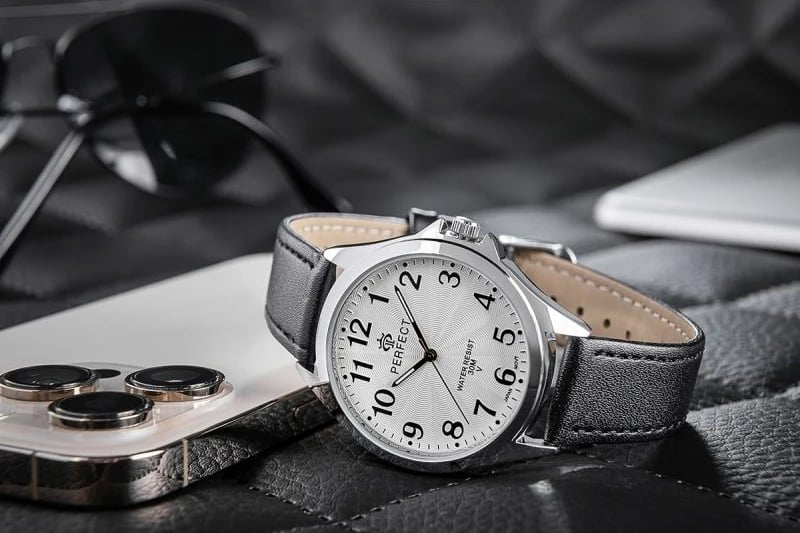 Orë dore për meshkuj PERFECT, e zezë