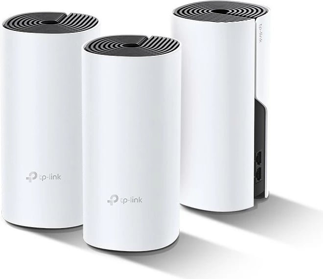 Set mesh TP-Link Deco P9, AC1200 + AV1000, 3 copë, e bardhë