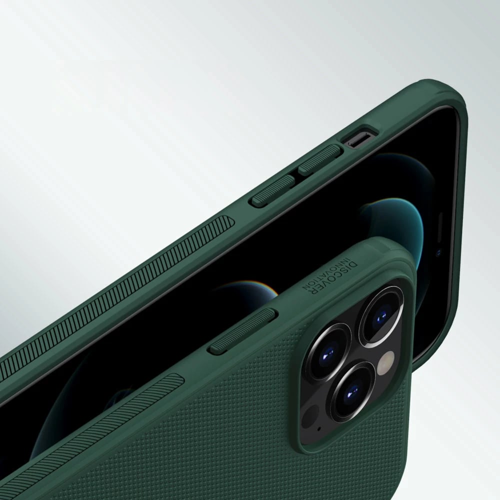 Mbështjellës Nillkin Super Frosted Shield për iPhone 13 Pro Max, i zi