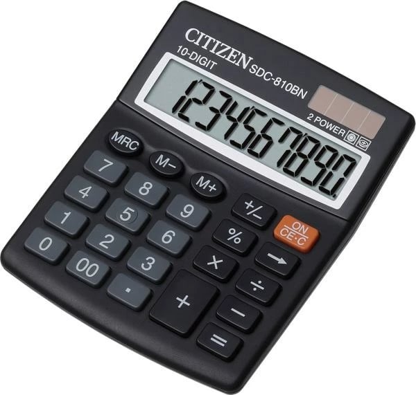 Kalkulator Citizen SDC-810NR, i zi
