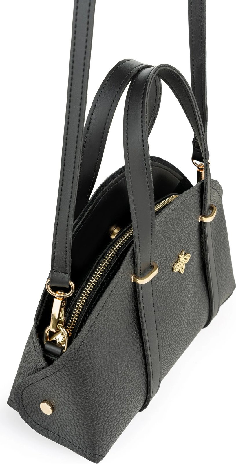 Çantë dore Lucky Bees, e zezë, 1233 Ros - Black