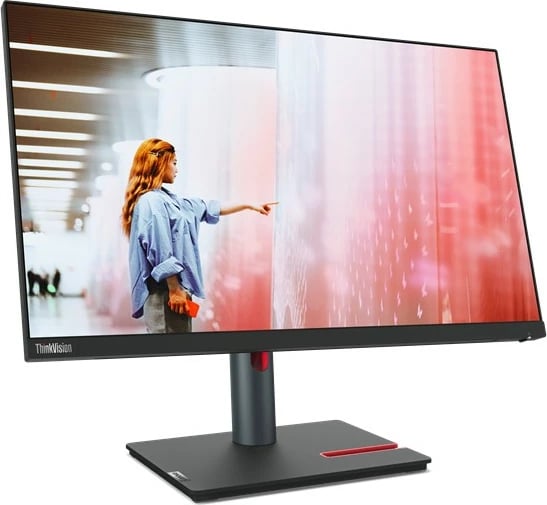 Monitor Lenovo ThinkVision P24q-30, 23.8", 2560 x 1440 pixels, Quad HD, LED, 6 ms, Raven Black