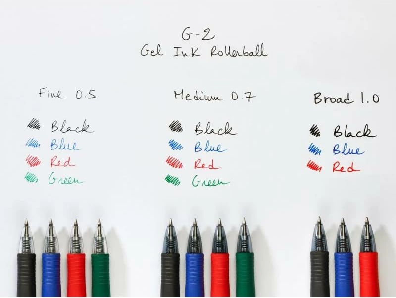 stilolaps xhel, Pilot, G2 07 (BL-G2-7-G), vijë 0.7mm, jeshile