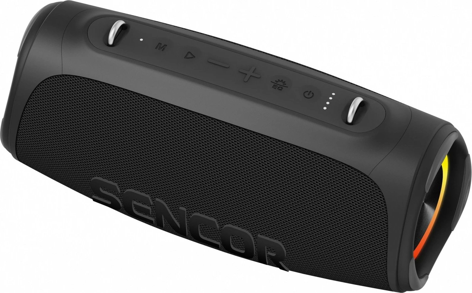 Altoparlant Bluetooth portativ, Sencor Resonex MIDI, 80W, IPX7, TWS, deri 12 orë, LED, i zi