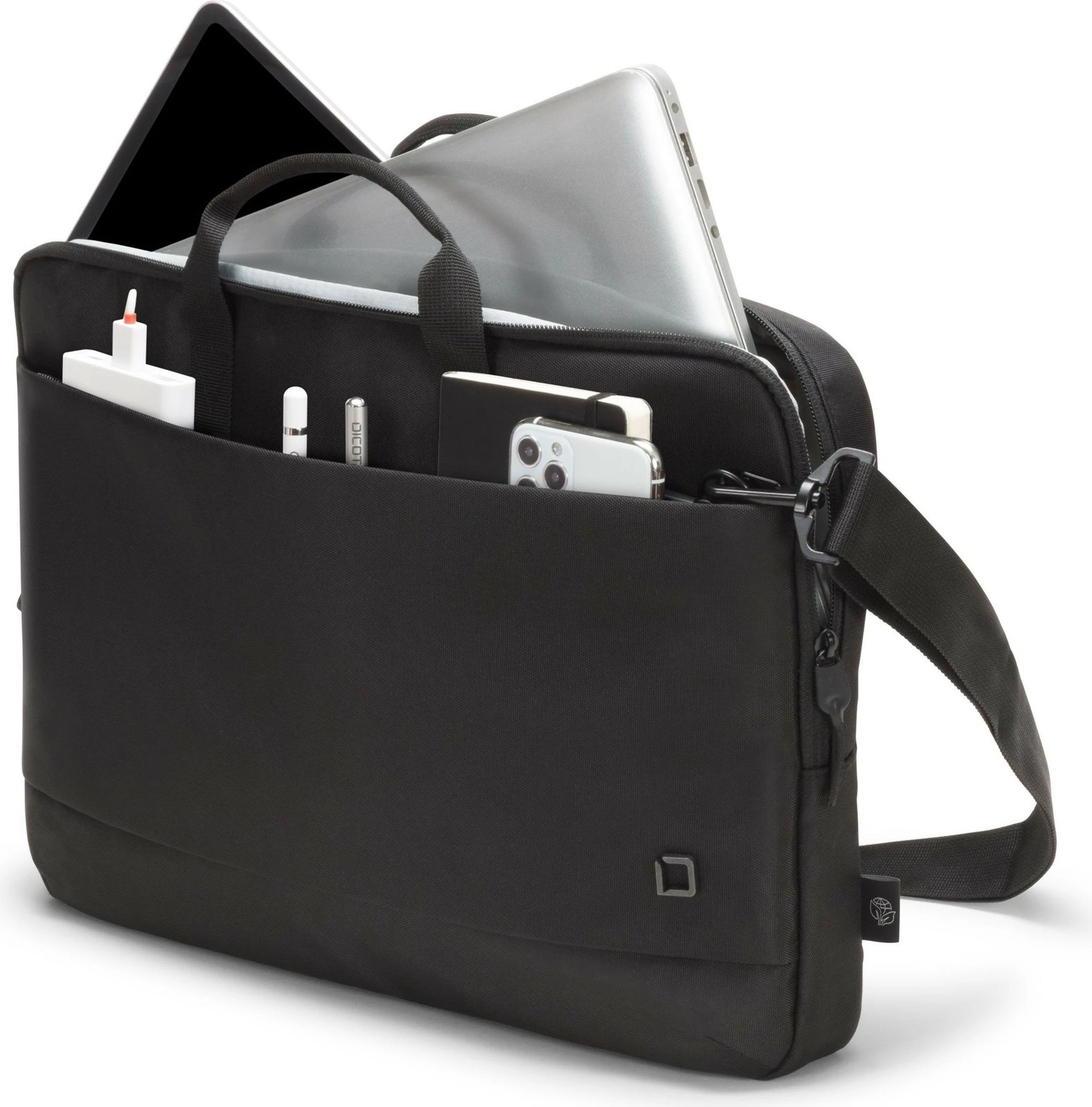 Kasë DICOTA Eco Slim Case MOTION 10-11.6 inç, e zezë