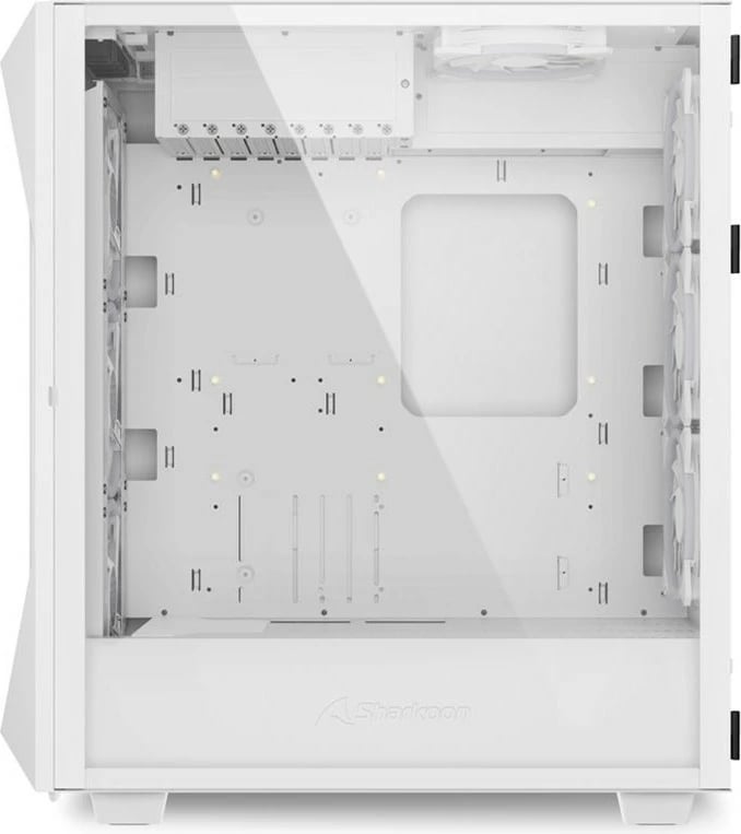 Kasë Sharkoon REV300 midi tower e bardhë me RGB