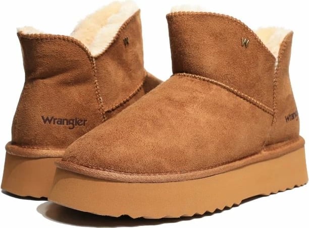 Çizme dimri për femra Wrangler, kafe