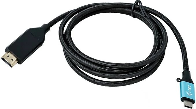 Kabllo adapter USB-C në HDMI i-tec 2m, 4K/60Hz, e zezë