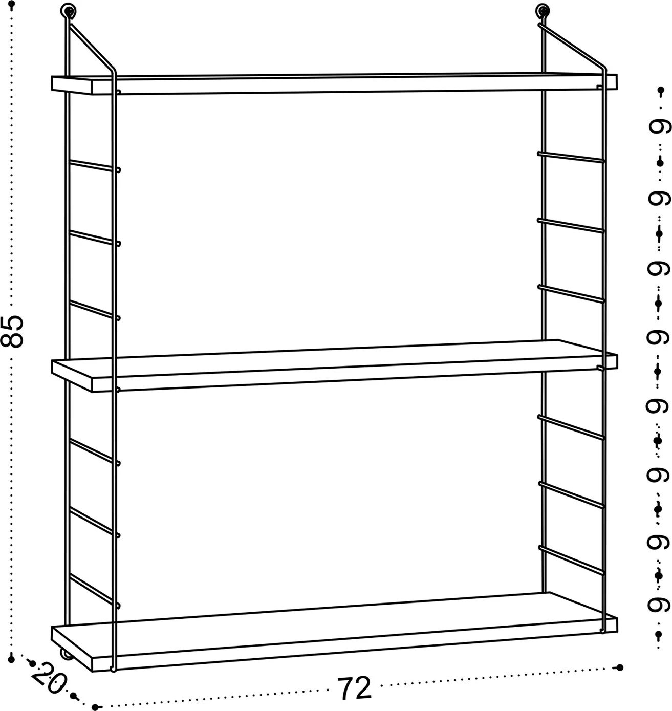 Raft muri Hanah Home, Armoni 3'lu, i bardhë