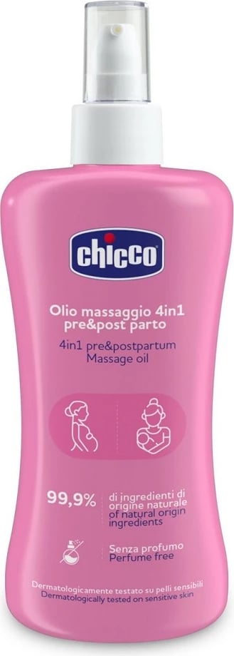 Vaj masazhi 4-in-1 Chicco për femra, 200ml