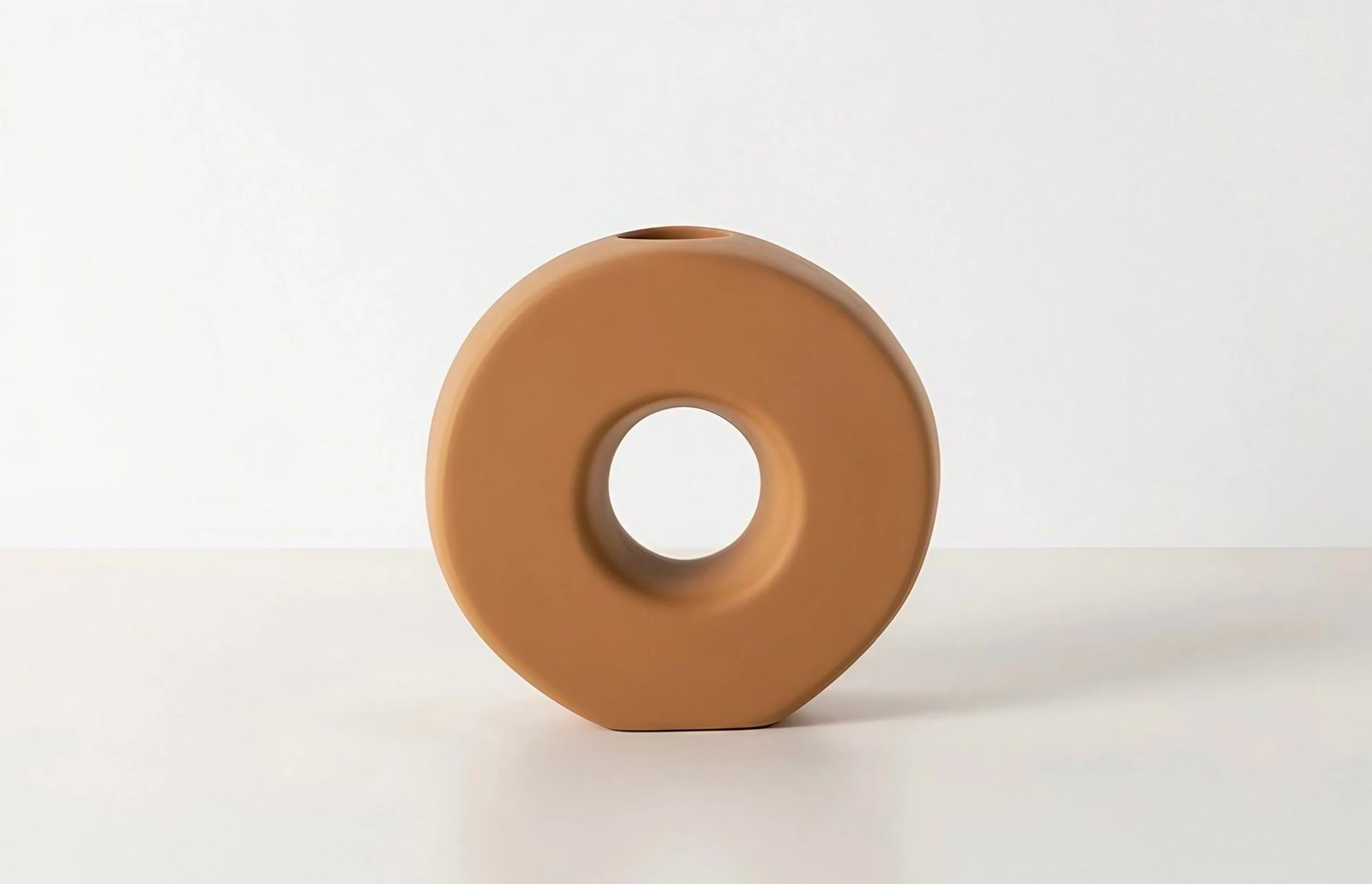 Vazo Evila Originals, ngjyrë tan, CY0165, 20x8x19cm