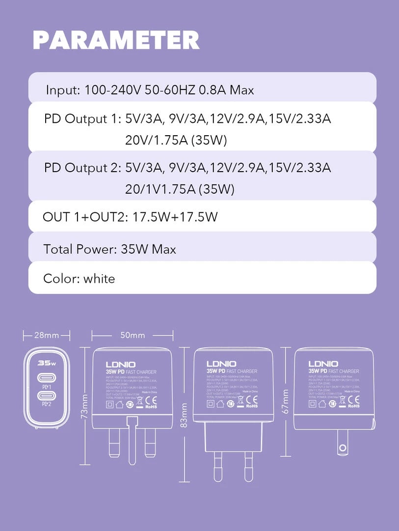 Karikues LDNIO A2528M Karikues LDNIO A2528M