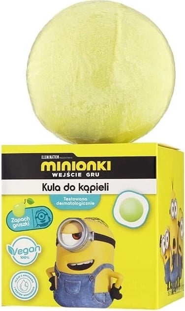 Bombol për banjë Minionki Pear për fëmijë 165g