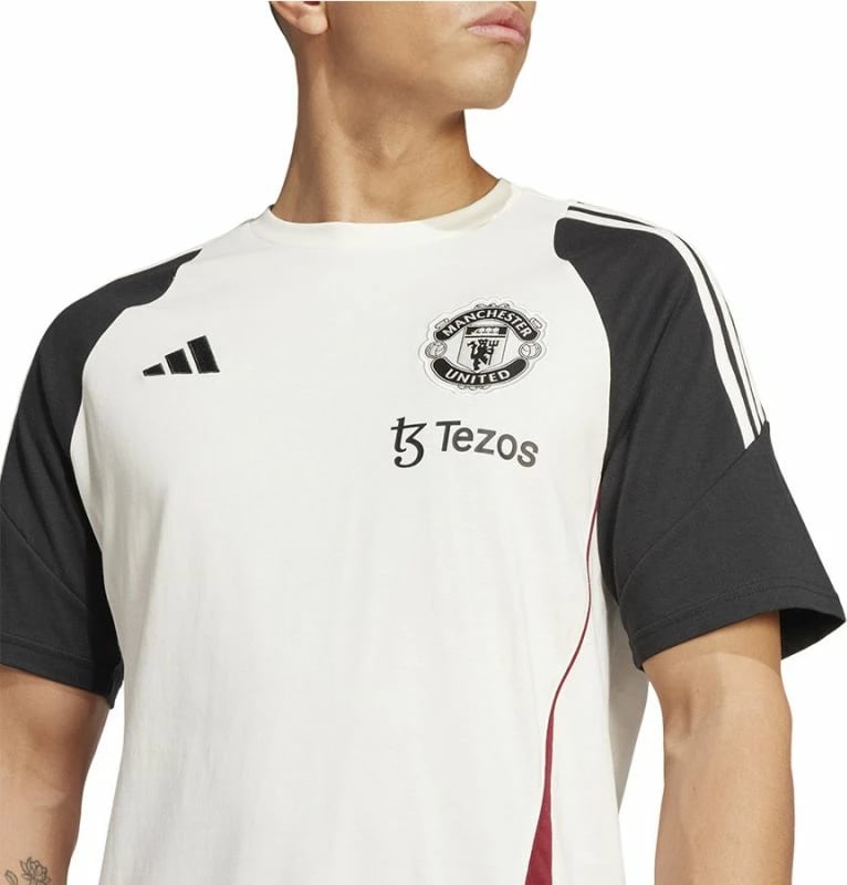 Maicë për meshkuj adidas Manchester United, e bardhë