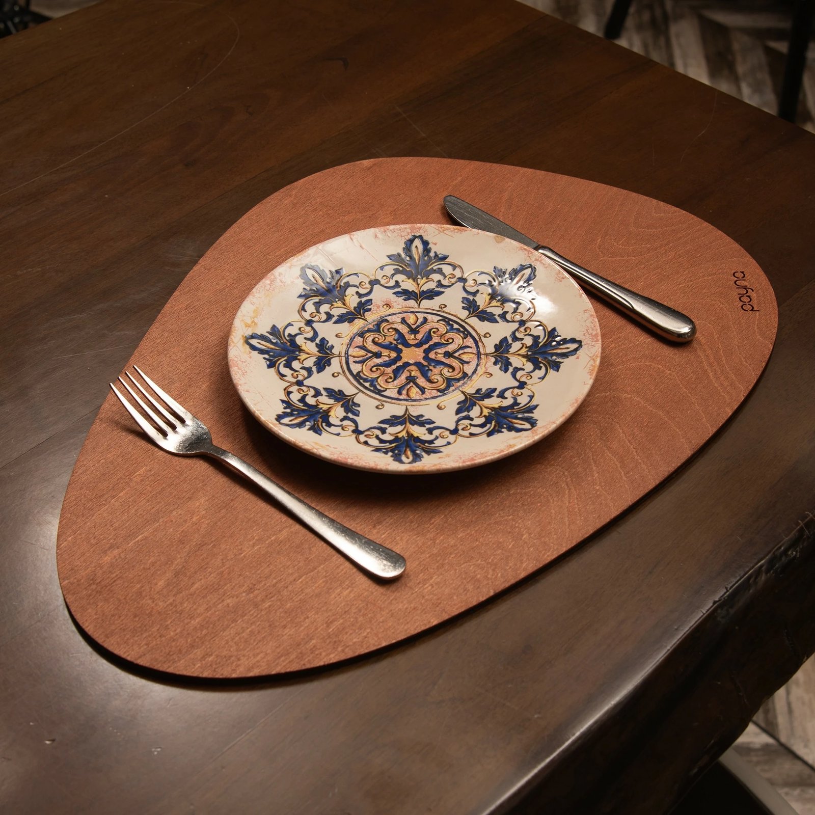 Set nënshimesh druri, 6 copë, ngjyrë trëndafili, Hermia