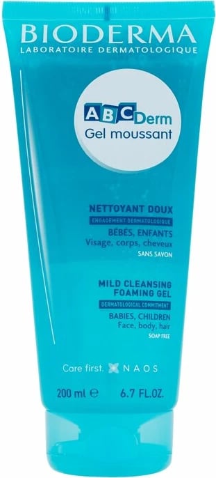 Xhel dushi për fëmijë BIODERMA ABCDerm Gel Moussant 200ml
